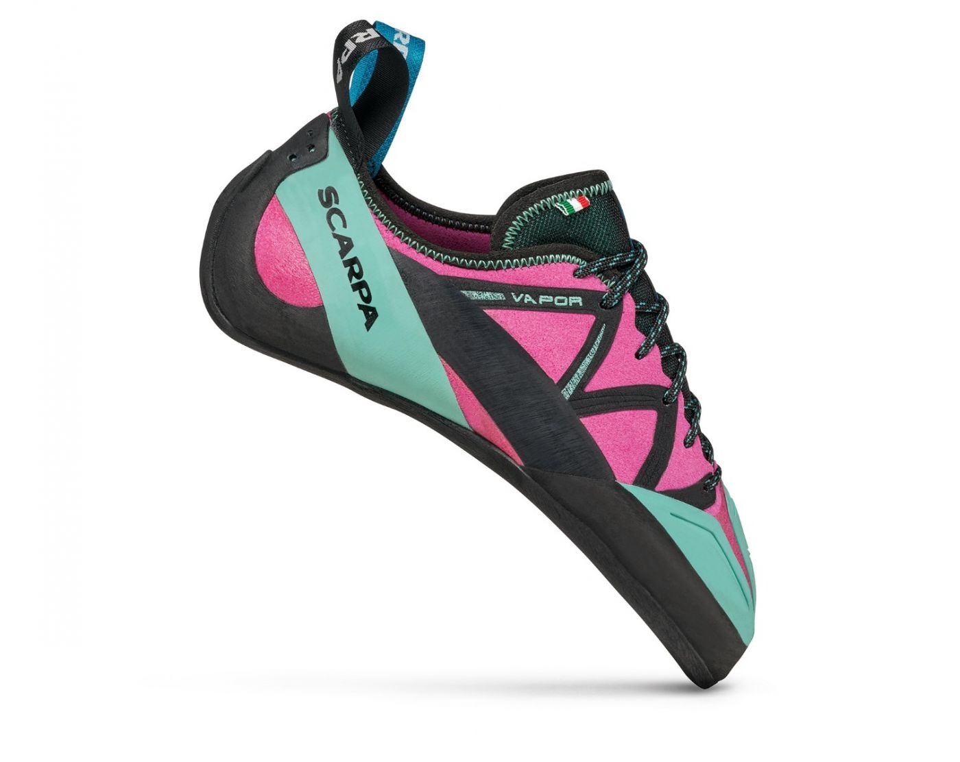 pink rock climbing shoes