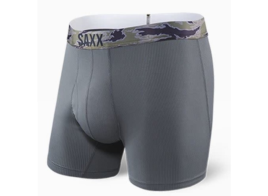 Quest Boxer Brief in Dark Charcoal II by SAXX Underwear Co. - Hansen's  Clothing