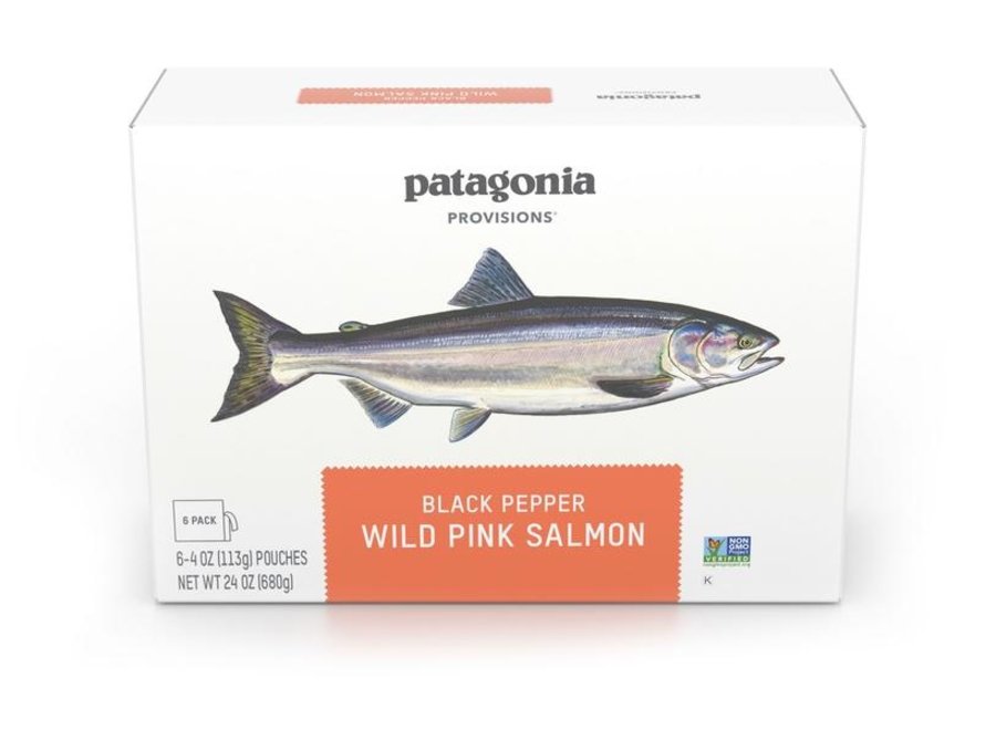 Patagonia Provisions Black Pepper Wild Pink Salmon 8oz
