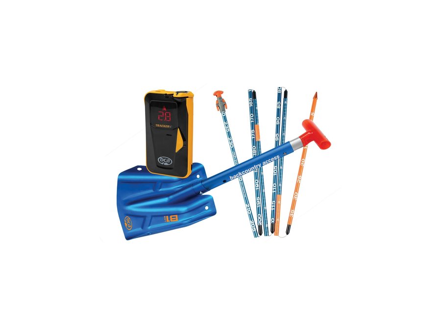 BCA T4 Avalanche Rescue Package - Tracker4 Beacon / Stealth 270cm Probe / B1 EXT Shovel