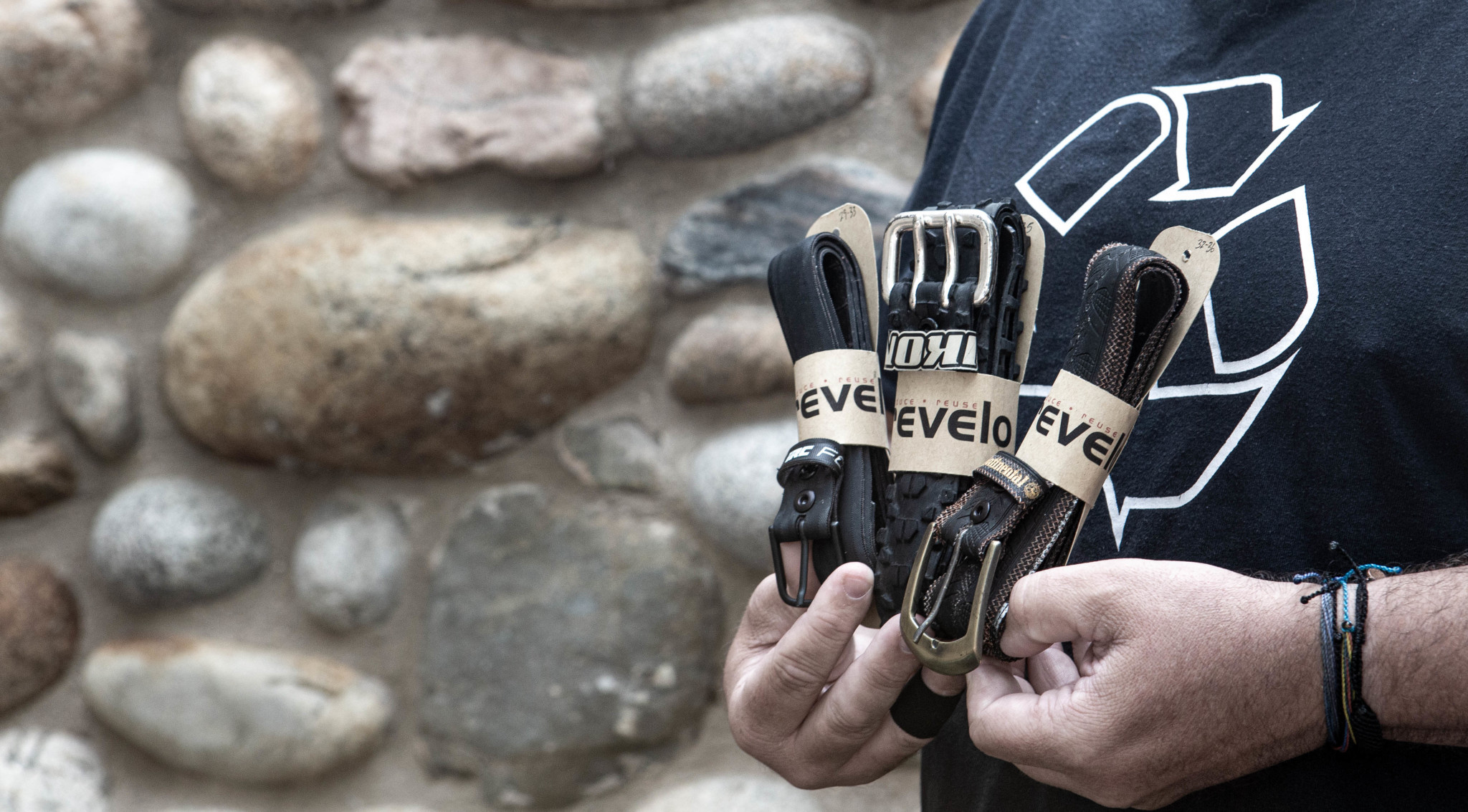 revelo: Recycled Bike Tire Belt