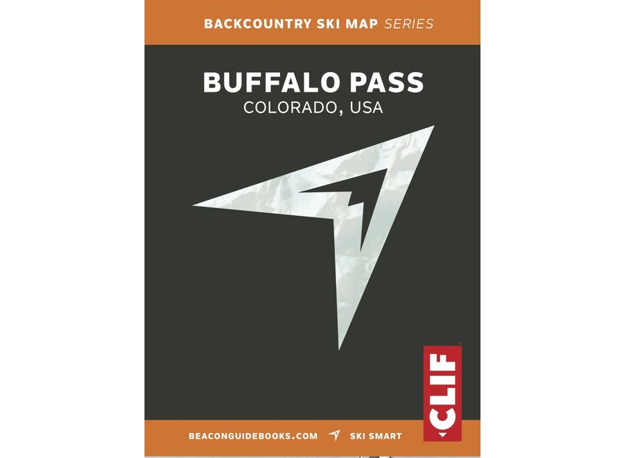 Beacon Guidebooks Buffalo Pass Backcountry Skiing Map