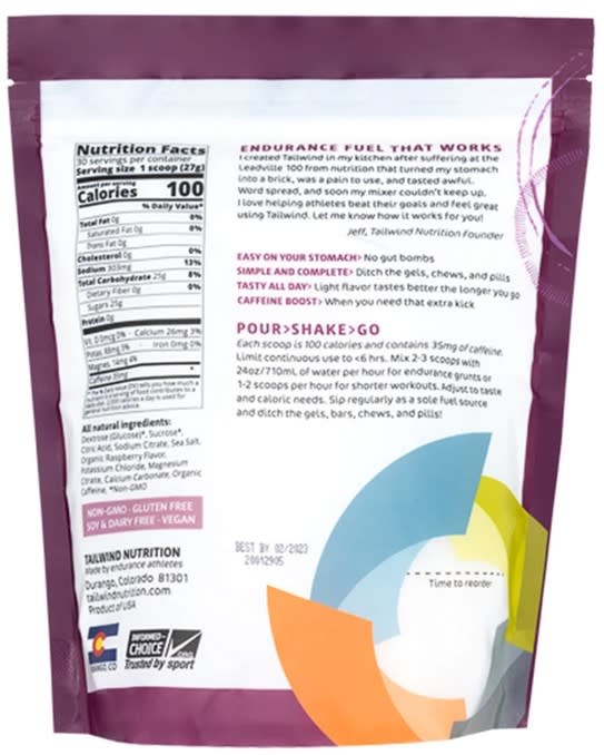 Tailwind Nutrition Label Besto Blog