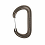 DMM WallDO Oval Wiregate Carabiner Matte Grey