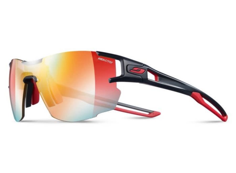 Julbo Aerolite Sunglasses Reactiv 1-3 Black/Red