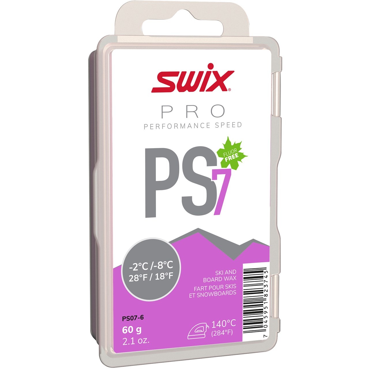 Swix PS7 Ski Wax Violet 60g - Bentgate Mountaineering