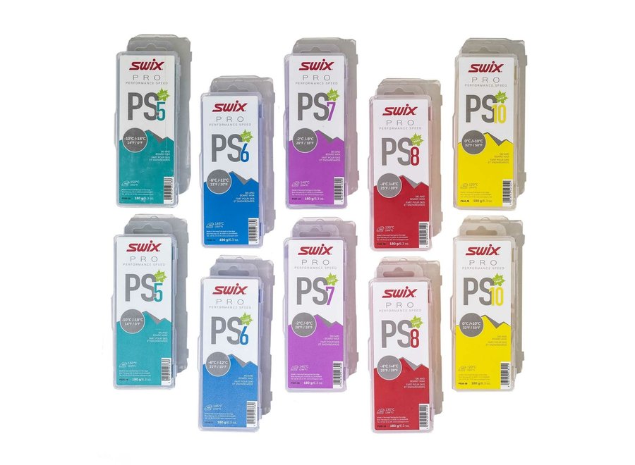 Swix PS8 Ski Wax Red 60g