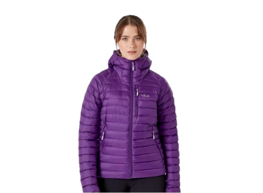 womens purple rab jacket