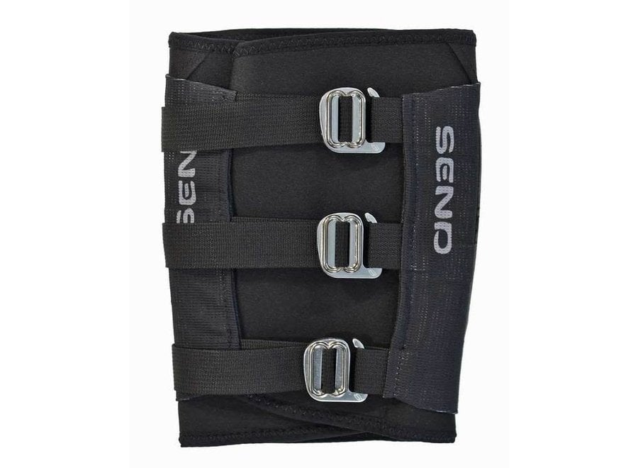 Send Climbing Large Classic SI Knee Pad Black