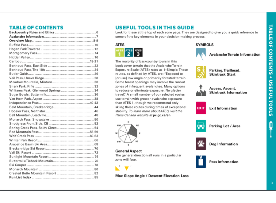 Beacon Guidebooks Light Tours of Colorado Ski Atlas, 2nd Edition by Lou Dawson