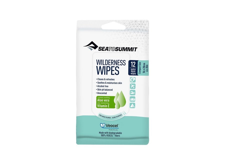 Sea to Summit Wilderness Wipes SM 12 Pack