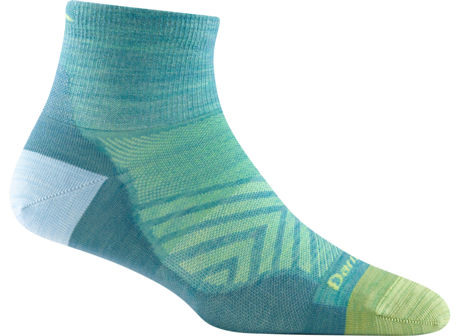 Darn Tough Women's Run Quarter Ultra-Lightweight No Cushion Running Socks 1044