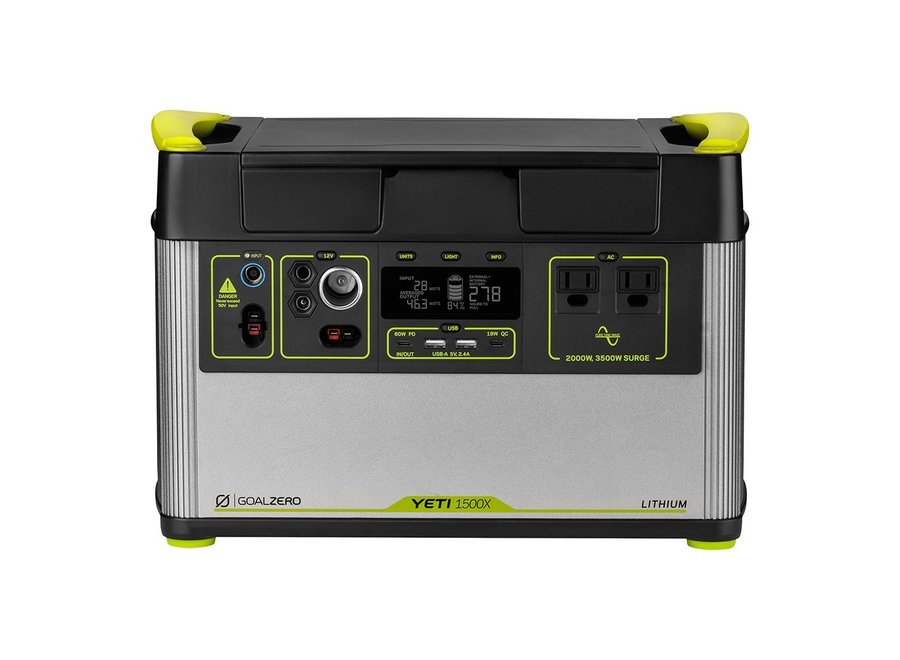 Goal Zero YETI 1500X 120V Portable Power Station