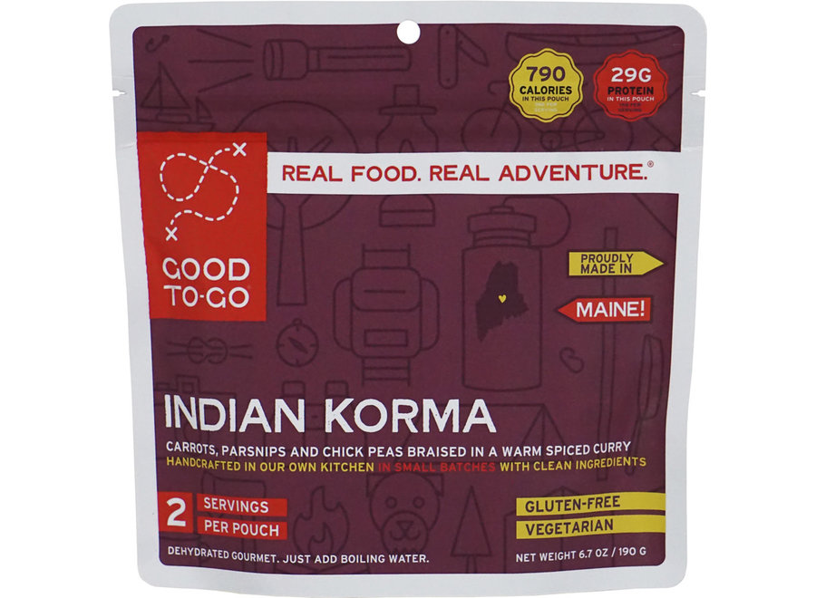 Good to Go 2 Serv Indian Veg Korma