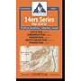 Outdoor Trail Maps 14ers Series Map 10/16 Castle, Conundrum | Maroon North Maroon Pyramid