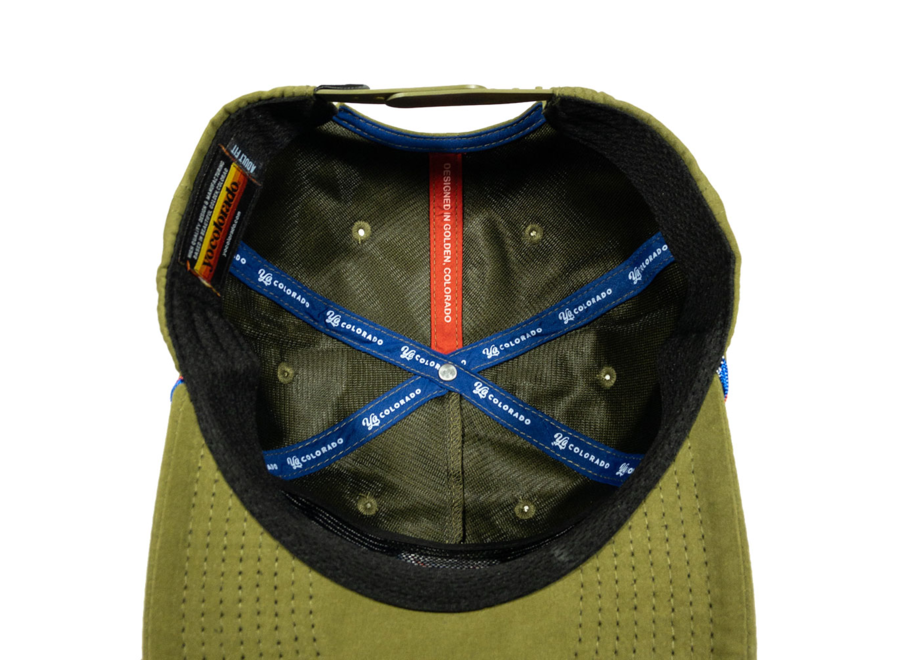 YoColorado Hat 10th Mountain Rope Olive Green