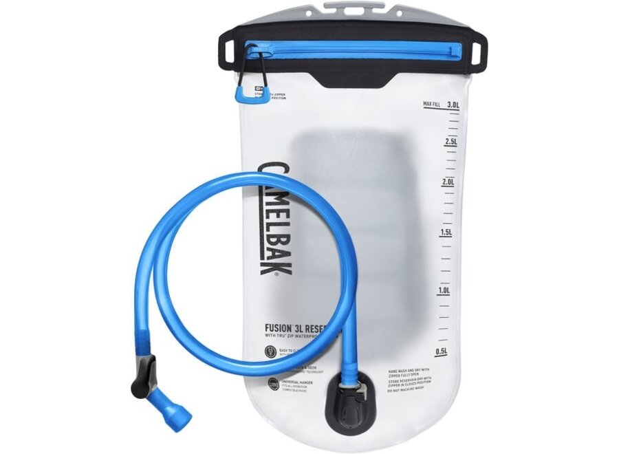 CamelBak Fusion 3L Reservoir with Tru Zip Waterproof Zipper