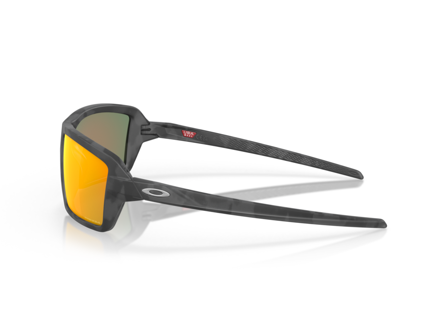 Oakley Cables Black Camo Frame Prizm Ruby Lens