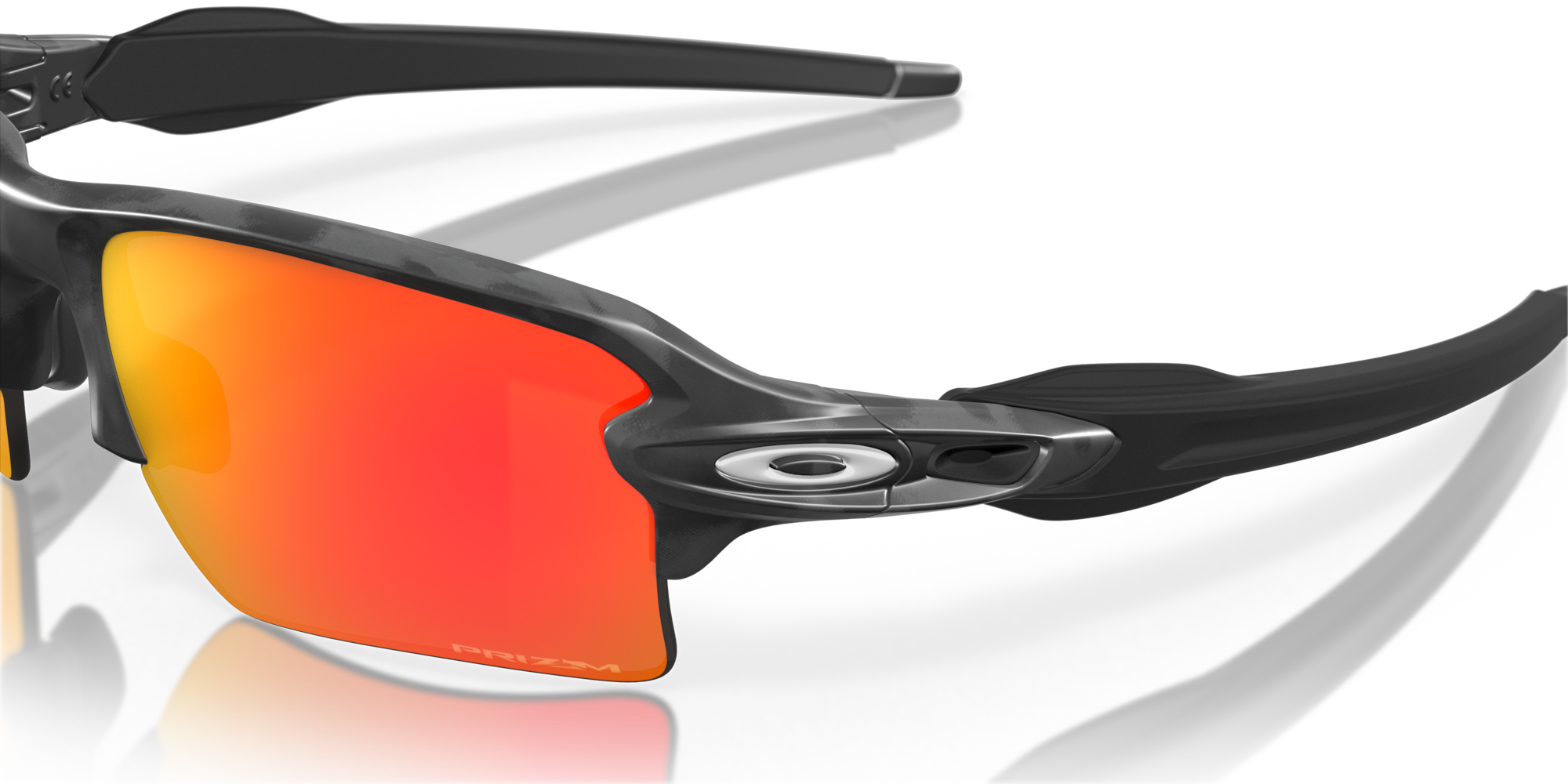 Oakley Flak 2.0 Xl Black Camo Frame Prizm Ruby Lens - Bentgate  Mountaineering
