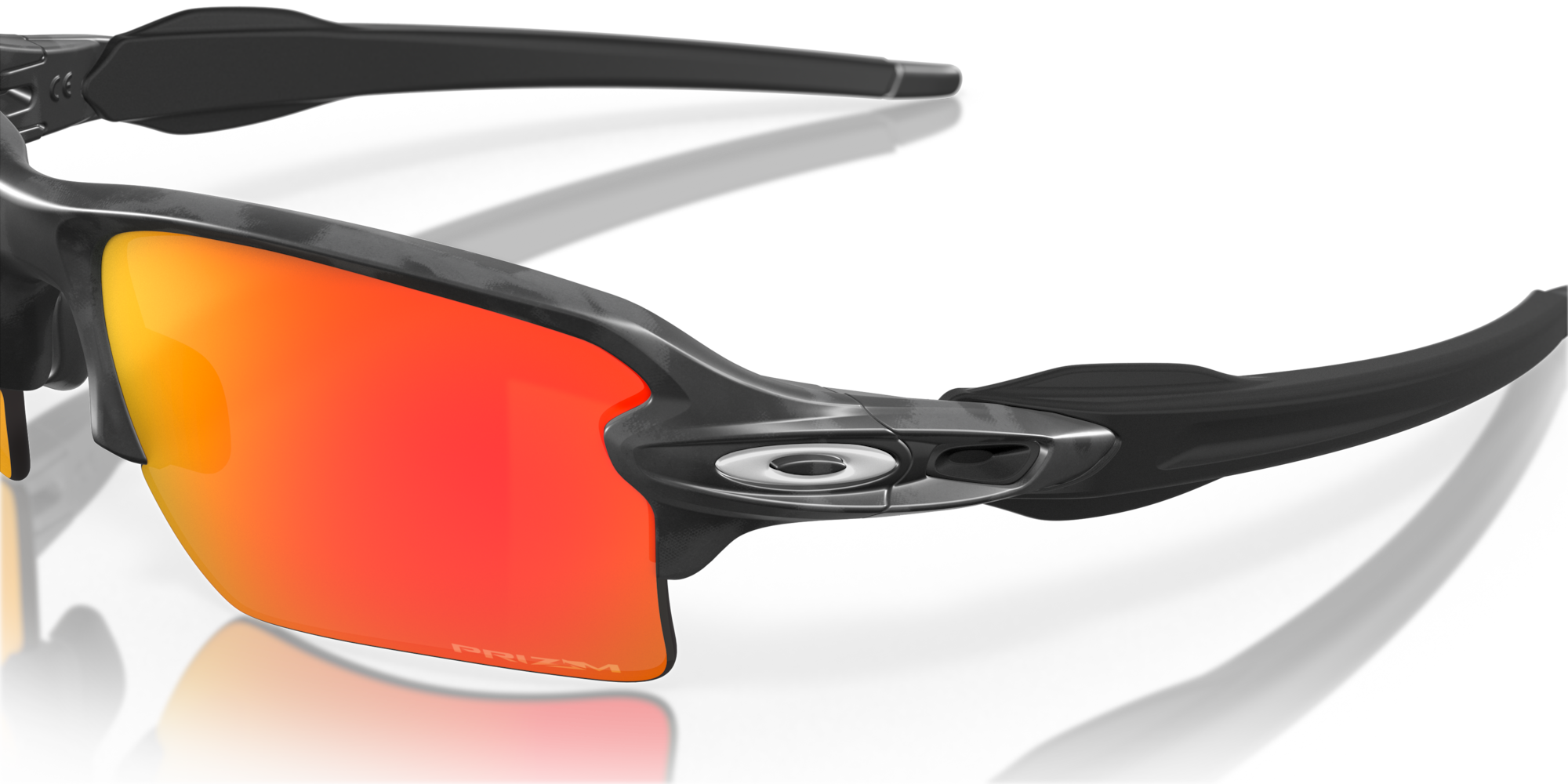 Oakley Flak 2.0 Xl Black Camo Frame Prizm Ruby Lens - Bentgate  Mountaineering