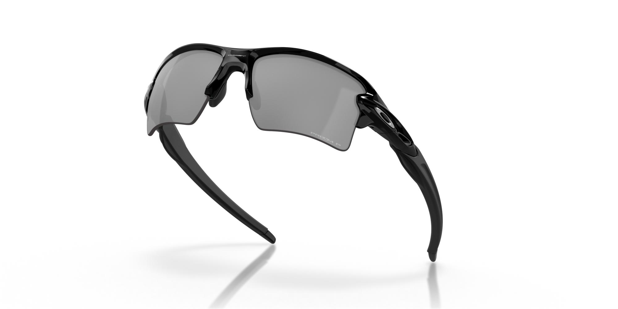 Flak® 2.0 XL Prizm Black Polarized Lenses, Polished Black Frame Sunglasses