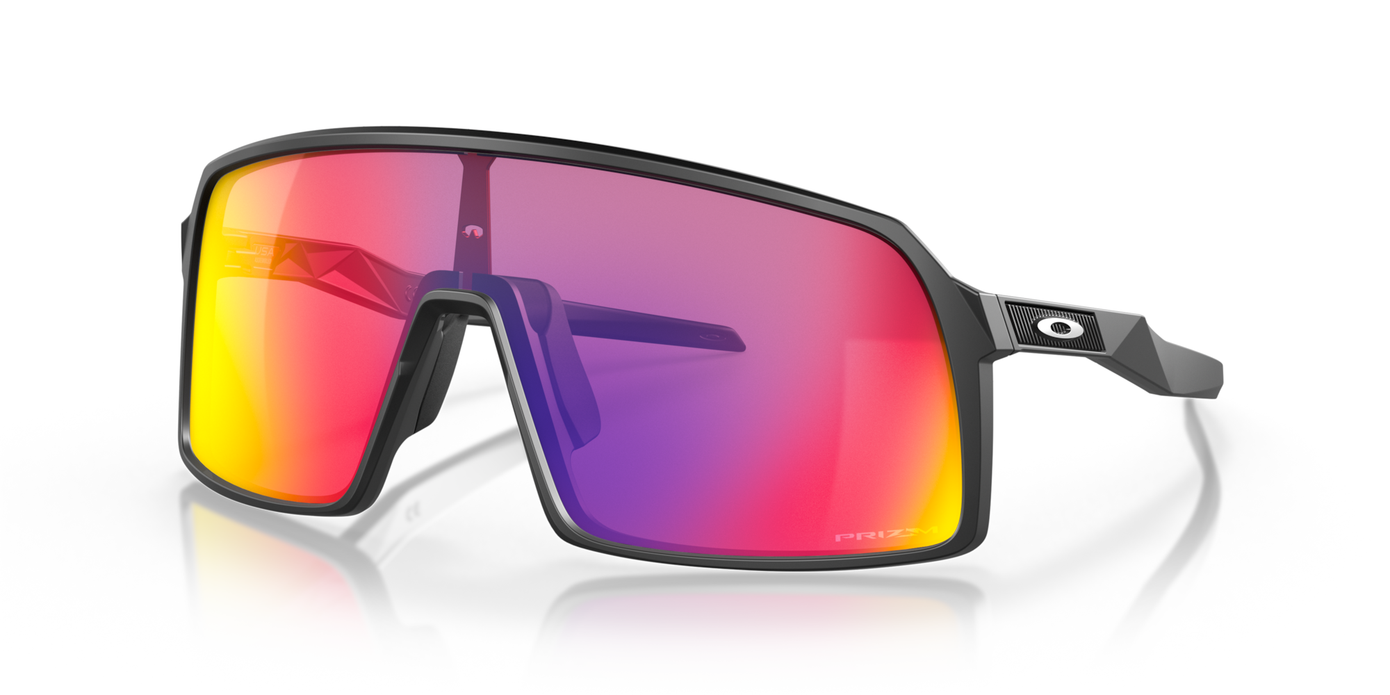 オークリー　Sutro Prizm Black Heritage Colors Sutro Prizm Black Lenses, Polished Black Frame Sunglasses | Oakley® US