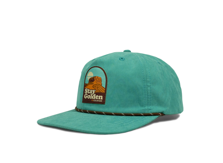 Yo Colorado Stay Golden Turquoise Hat