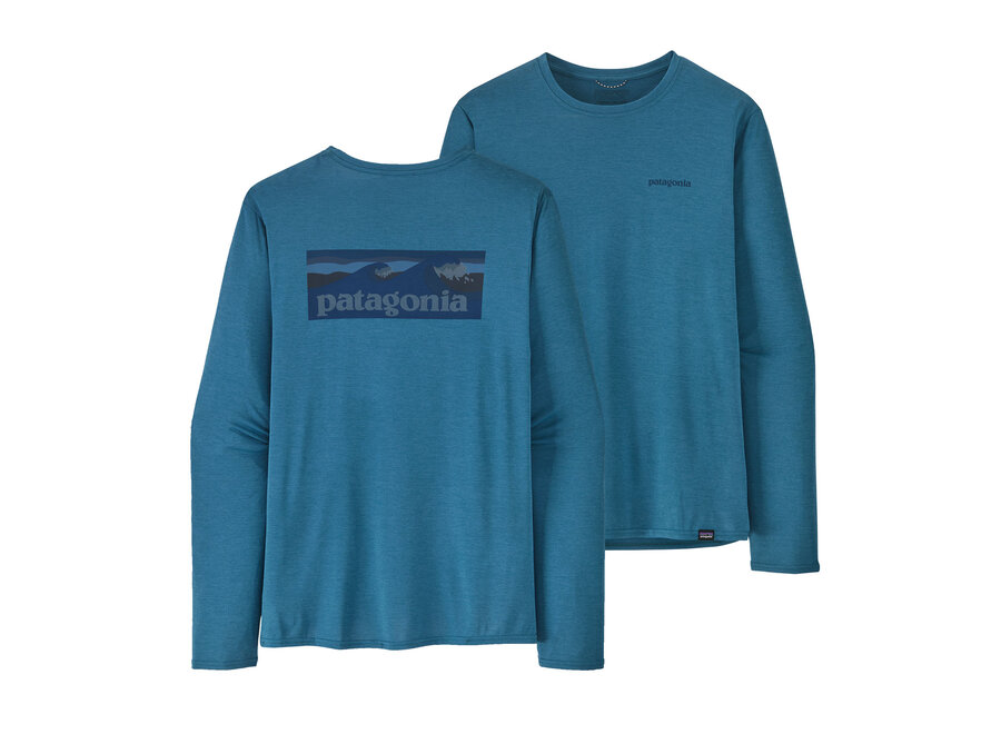 Patagonia L/S Capilene Cool Daily Graphic Shirt - Waters