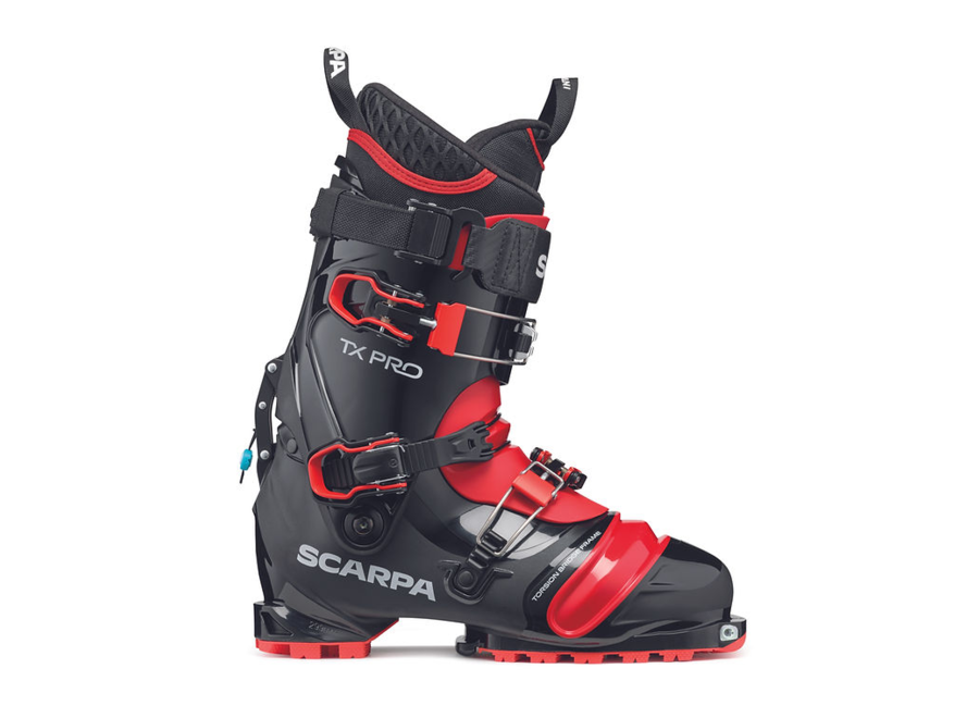 Scarpa TX Pro Telemark Ski Boot Black Red Bentgate Mountaineering