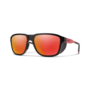 Smith Optics Embark Sunglass Tnf Matte Black / Horizon Red Frame ChromaPop Polarized Red Mirror