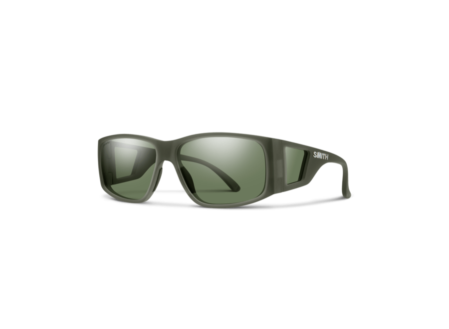 Smith Optics Monroe Peak Sunglass Matte Moss Crystal