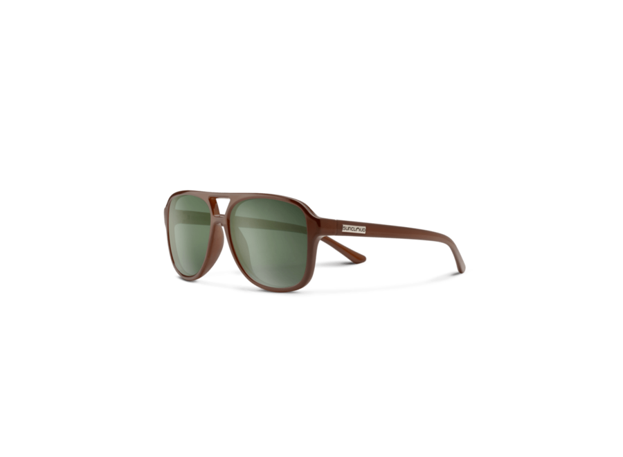 Suncloud Sandy Cedar Polarized Gray Green Sunglasses