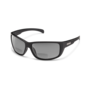 Suncloud Milestone Matte Black Frame Polarized Gray Lens Sunglasses