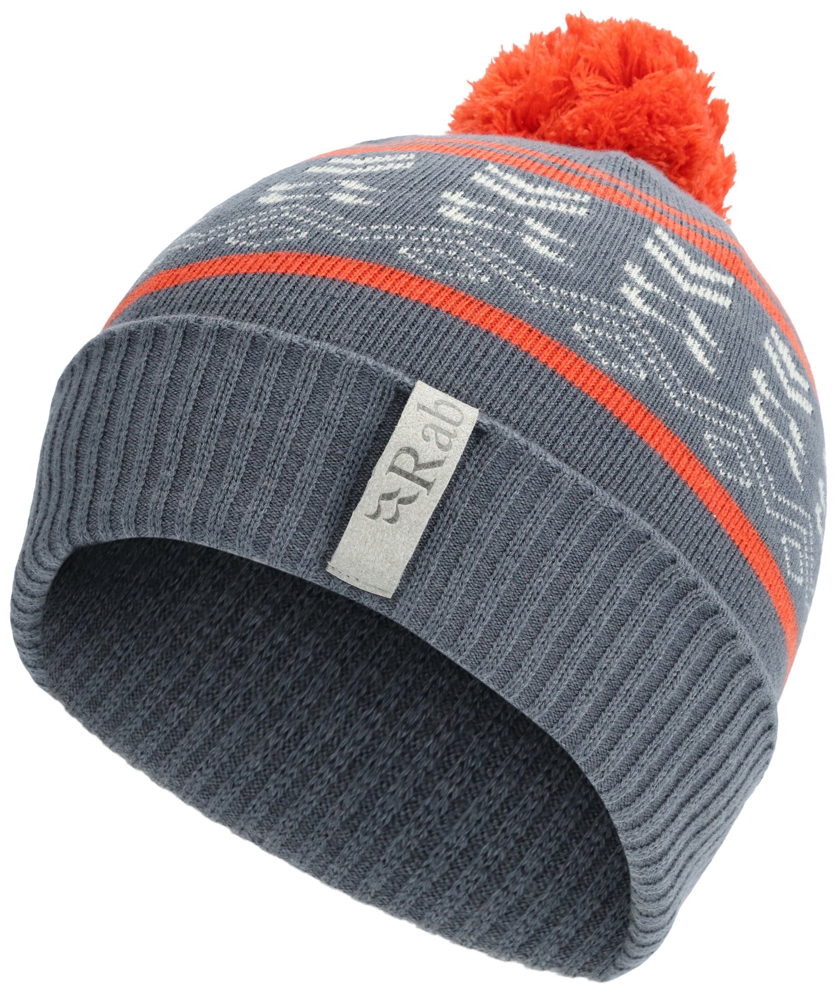 RAB Khroma Bobble Beanie Black Graphene