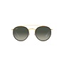 Ray-Ban RB3647N Legend Gold Frame Grey Gradient Lens Sunglasses