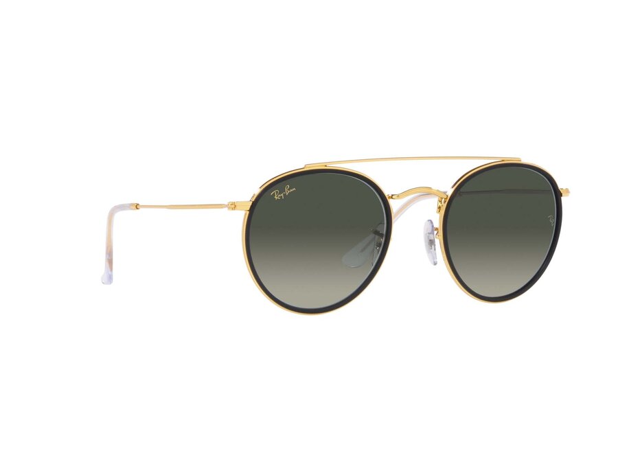 Ray-Ban RB3647N Legend Gold Frame Grey Gradient Lens Sunglasses