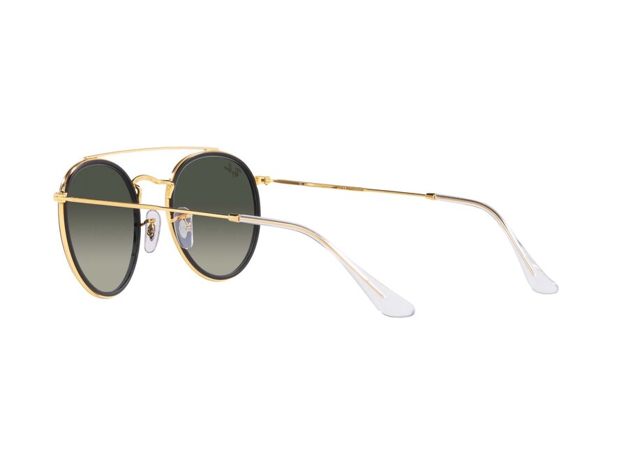 Ray-Ban RB3647N Legend Gold Frame Grey Gradient Lens Sunglasses