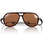 Ombraz Classics Regular Tortoise Polarized Brown Sunglasses