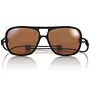 Ombraz Leggero  Regular Charcoal Polarized Brown Sunglasses
