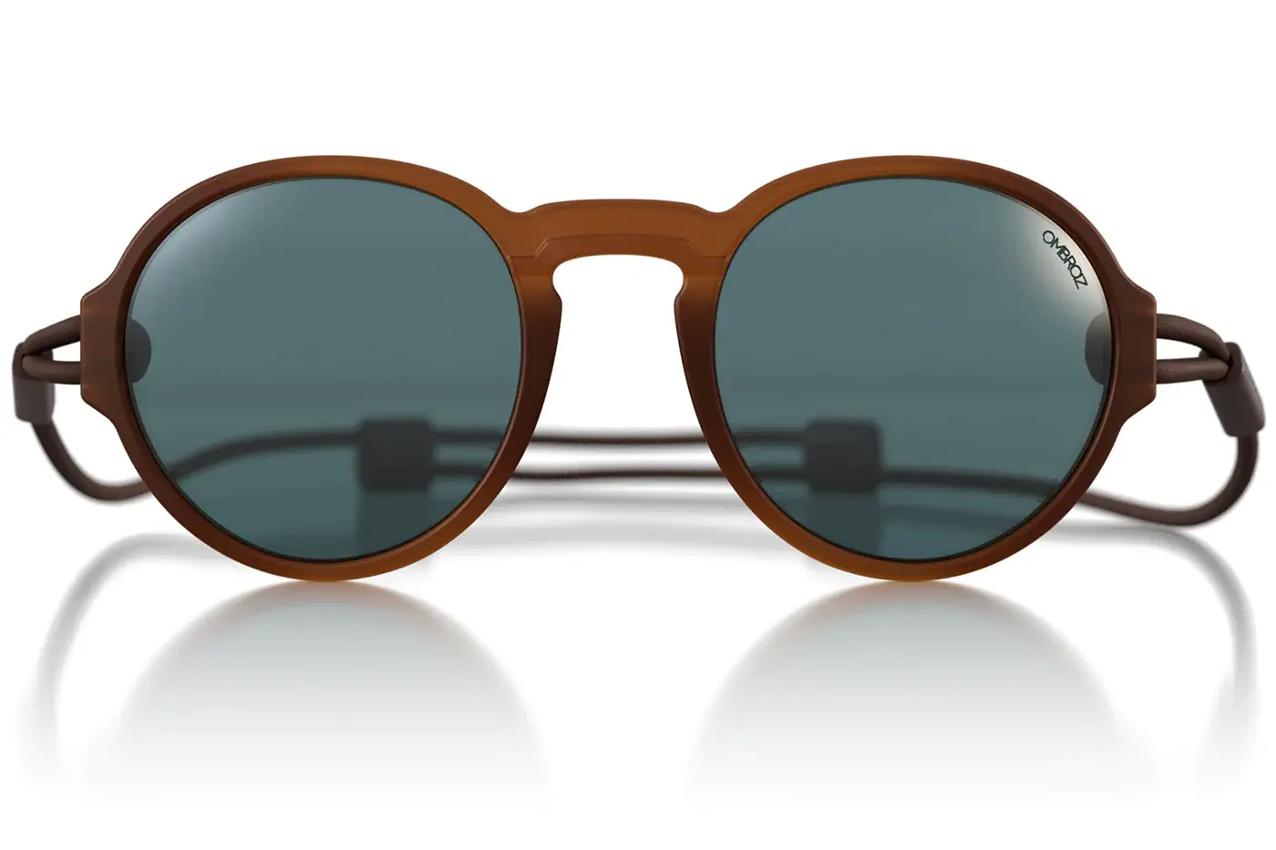 Ombraz Ombraz Viale Regular Size Dusk Polarized Grey Sunglasses