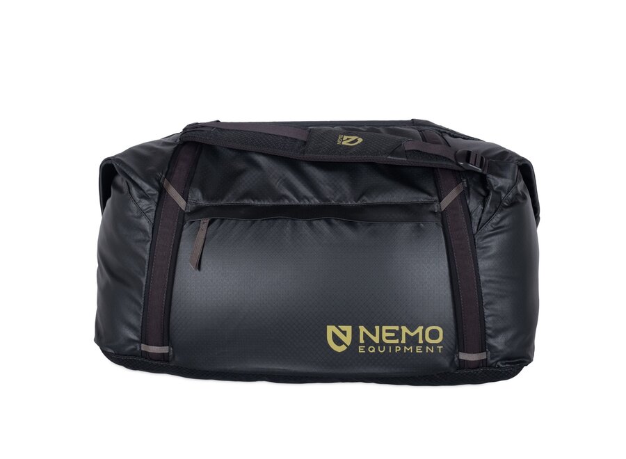 NEMO Equipment Double Haul Convertible Duffel 70L (Black)