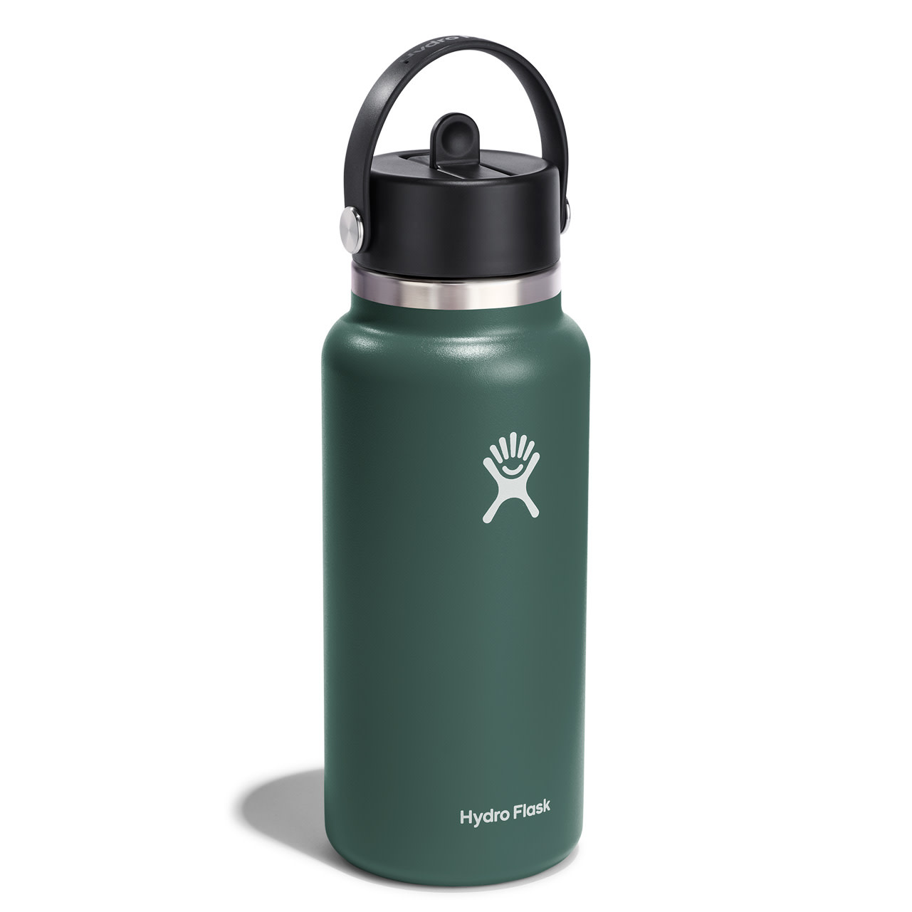 Hydro Flask Wide Mouth Bottle with Flex Straw Cap 32oz