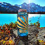 Bentgate 30th Anniversary Nalgene 32oz WM Logo Bottle Sunburst Cerulean/Peach