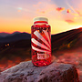 Bentgate 30th Anniversary Nalgene 32oz WM Logo Bottle Sunburst Red/White