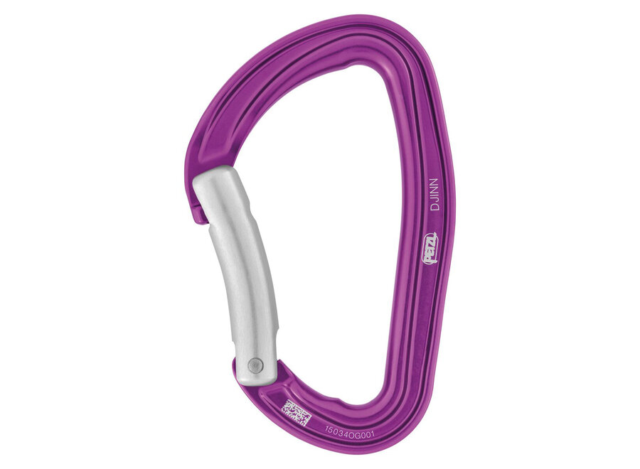 Petzl Djinn Bent Gate Carabiner Violet