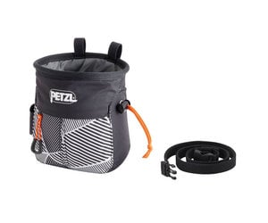 Petzl Sakapoche Chalk Bag Black Dazzle 2024 - Bentgate Mountaineering