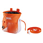 Petzl Sakapoche Chalk Bag Orange/White