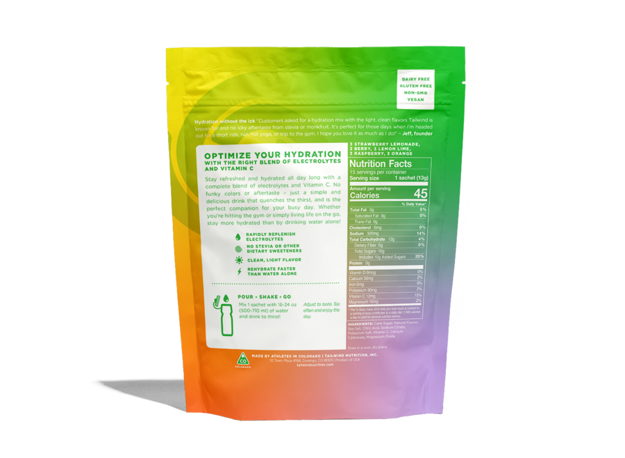 Tailwind Rapid Hydration Variety Pack 15 Singles