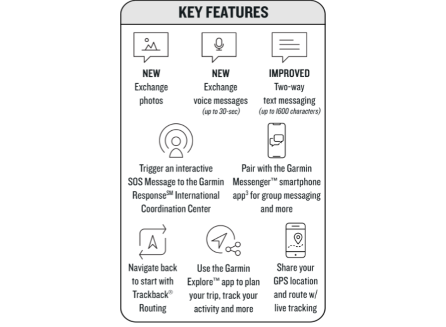 Garmin inReach Messenger Plus Satellite Communicator