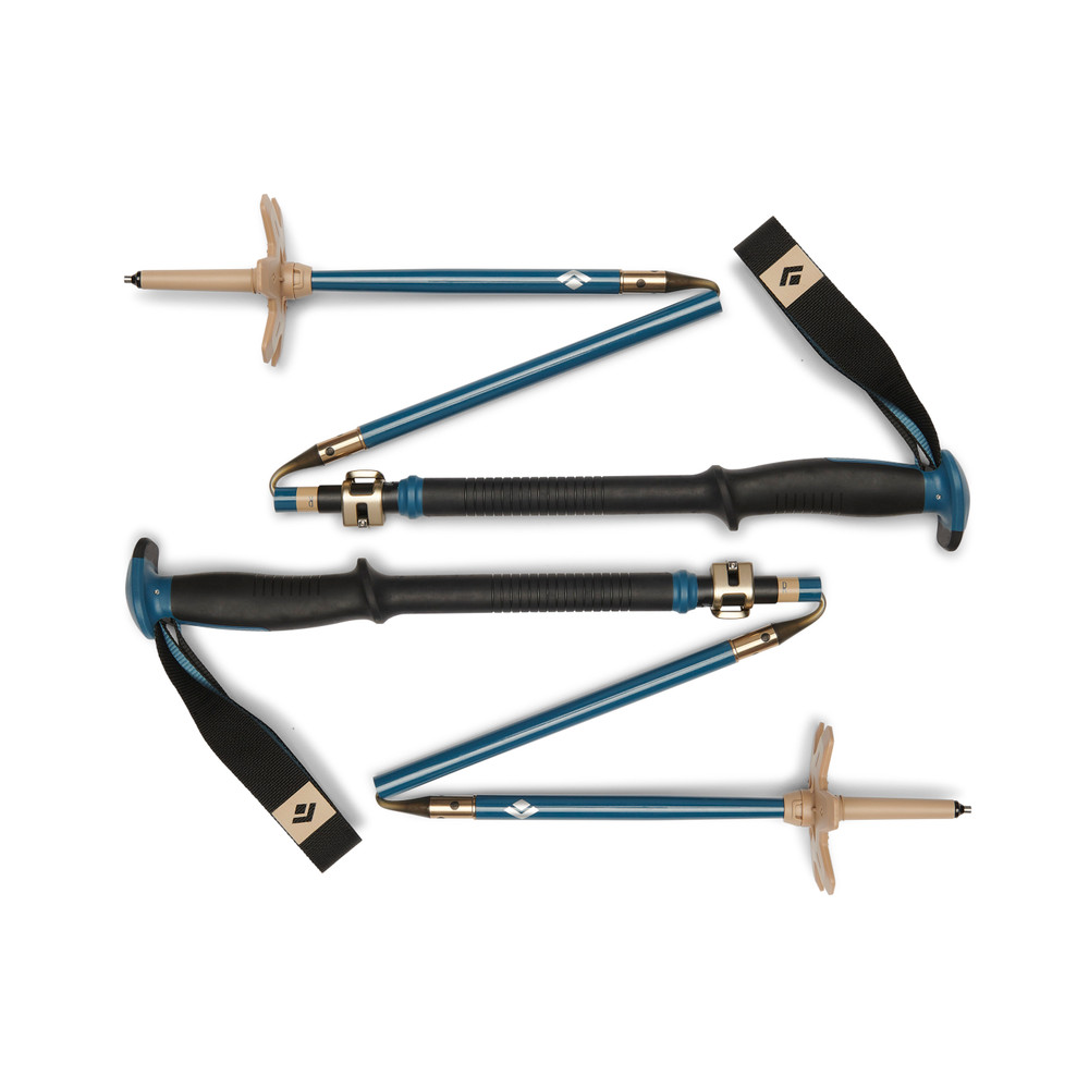 Black Diamond Traverse Compactor Ski Poles - Bentgate Black Diamond Traverse Compactor Ski Poles - Bentgate